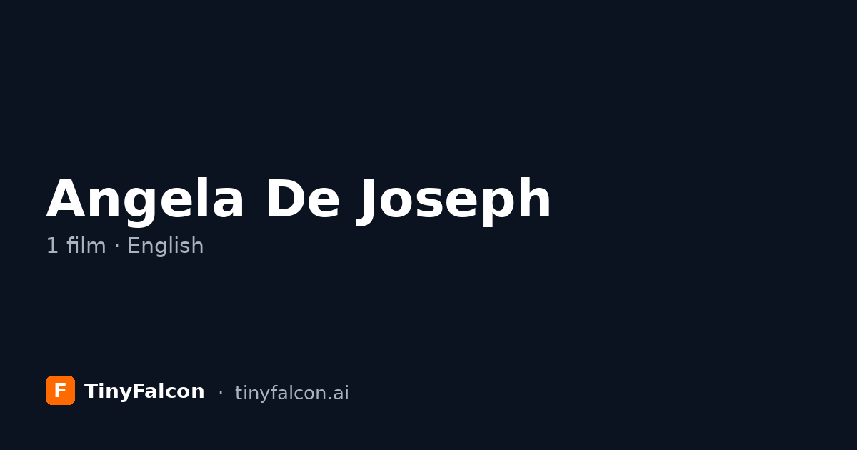 Angela De Joseph