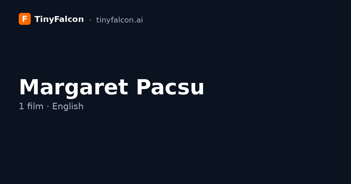 Margaret Pacsu
