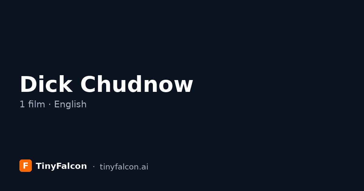 Dick Chudnow