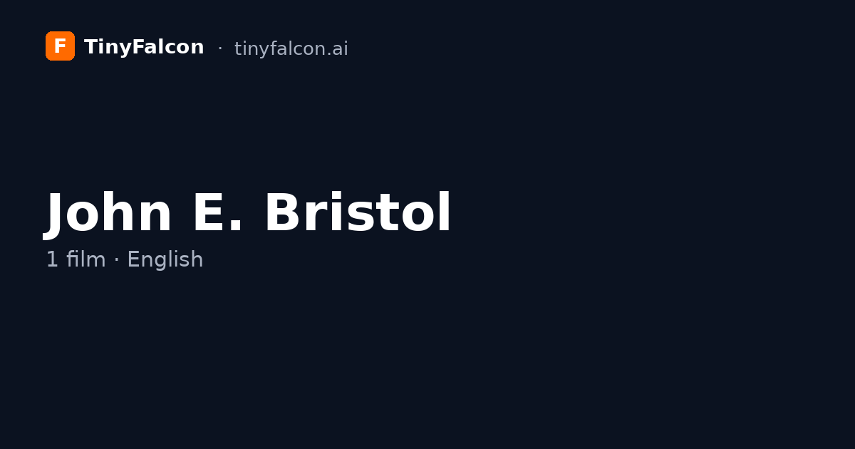 John E. Bristol