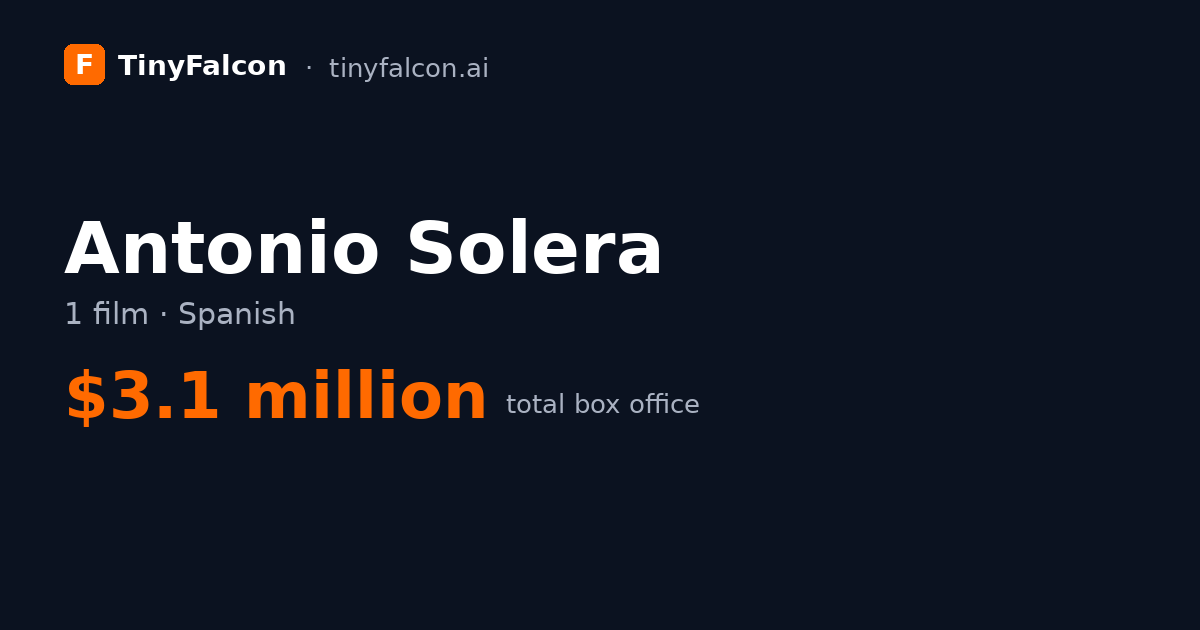Antonio Solera