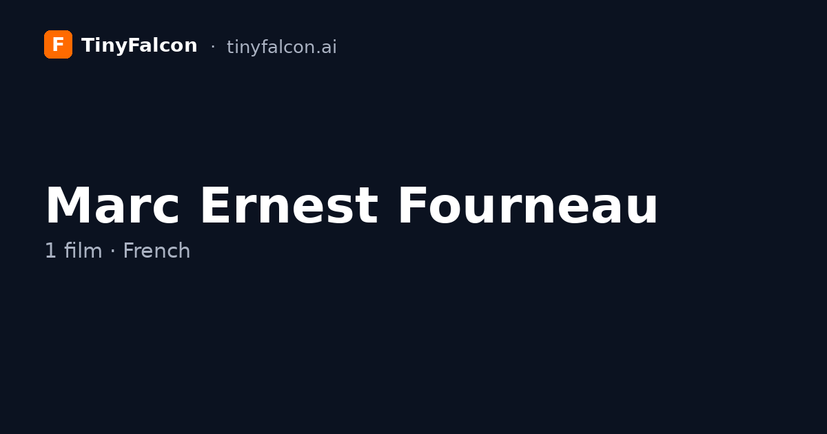 Marc Ernest Fourneau