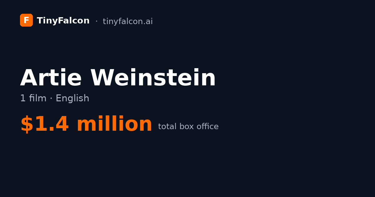 Artie Weinstein