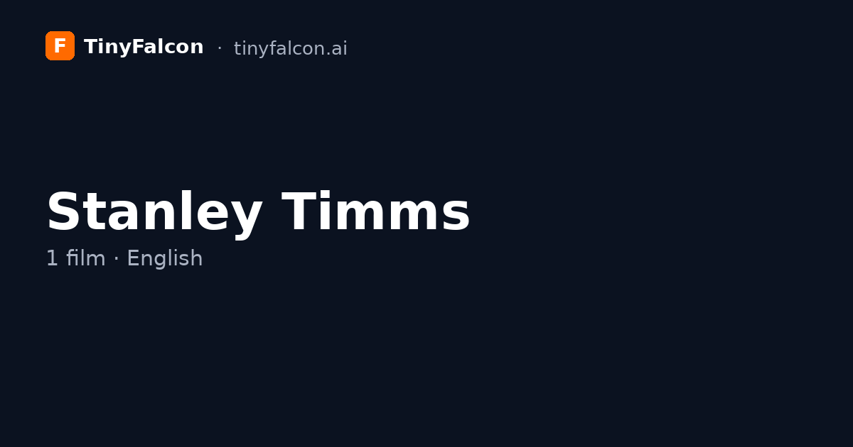 Stanley Timms