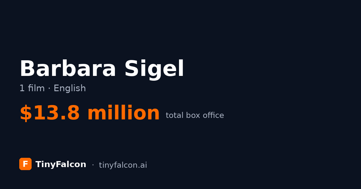 Barbara Sigel