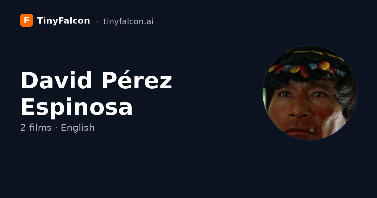 David Pérez Espinosa