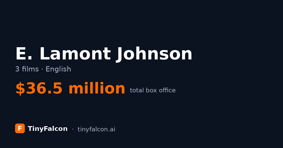 E. Lamont Johnson