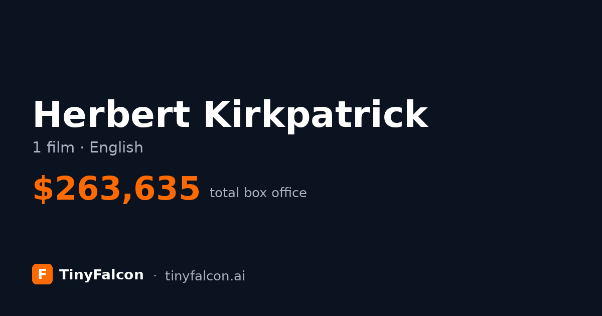 Herbert Kirkpatrick