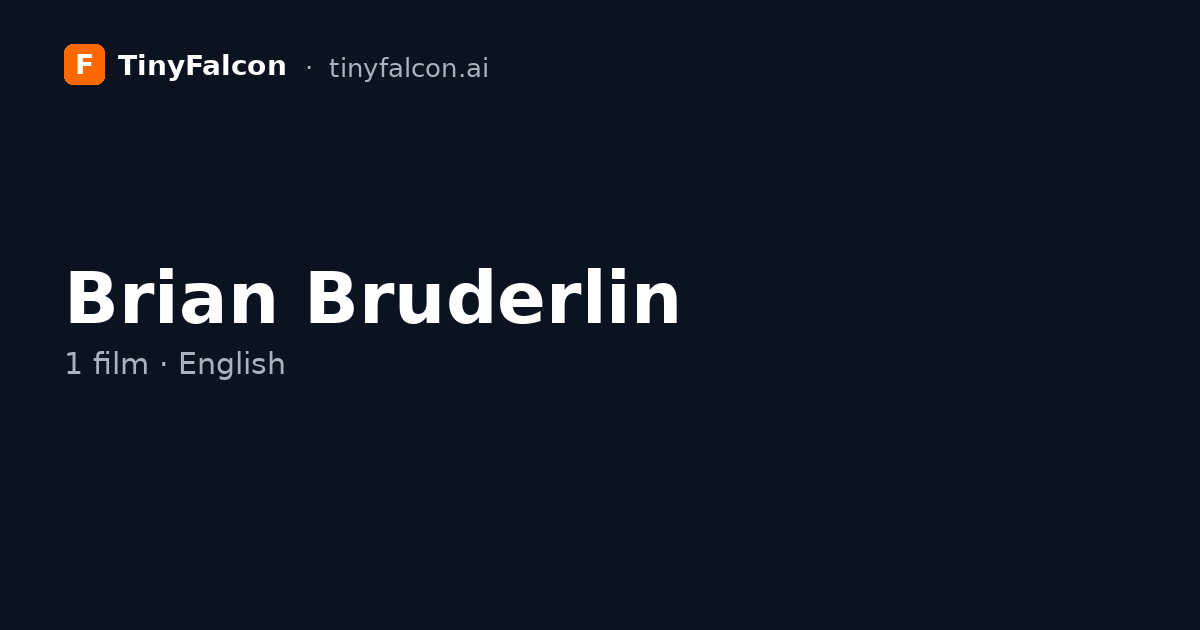 Brian Bruderlin