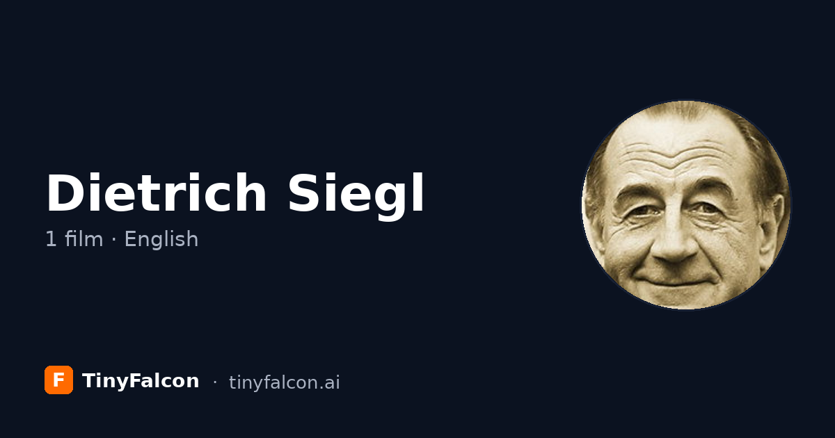 Dietrich Siegl