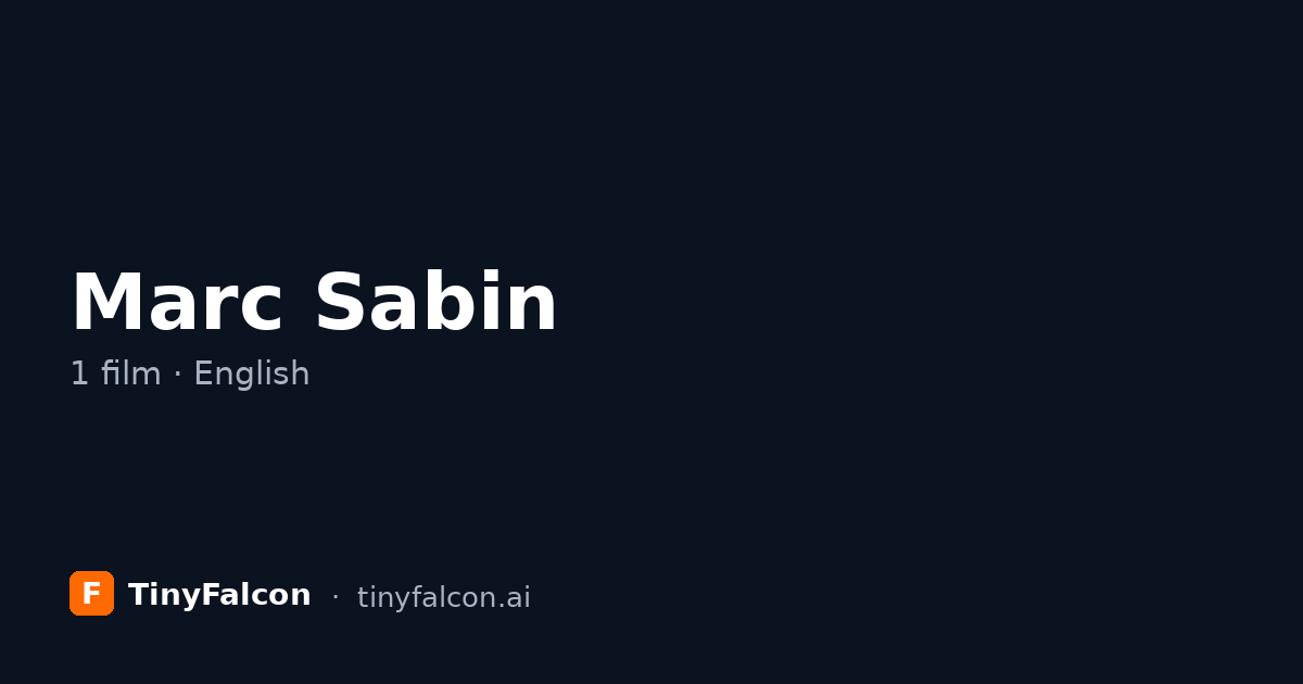 Marc Sabin