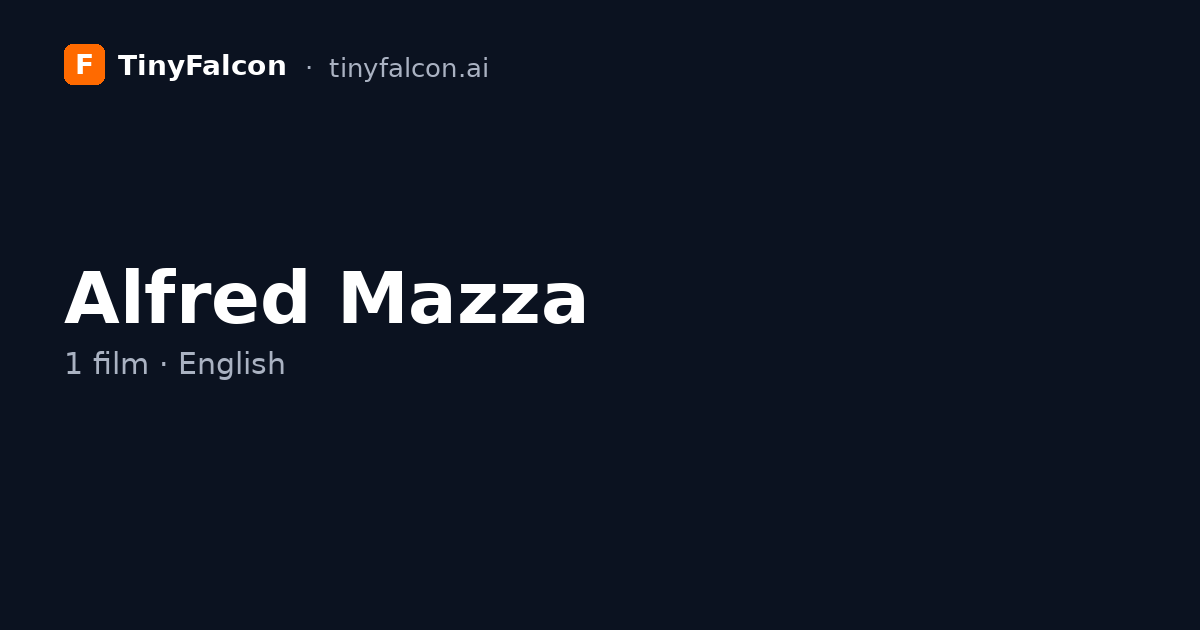 Alfred Mazza