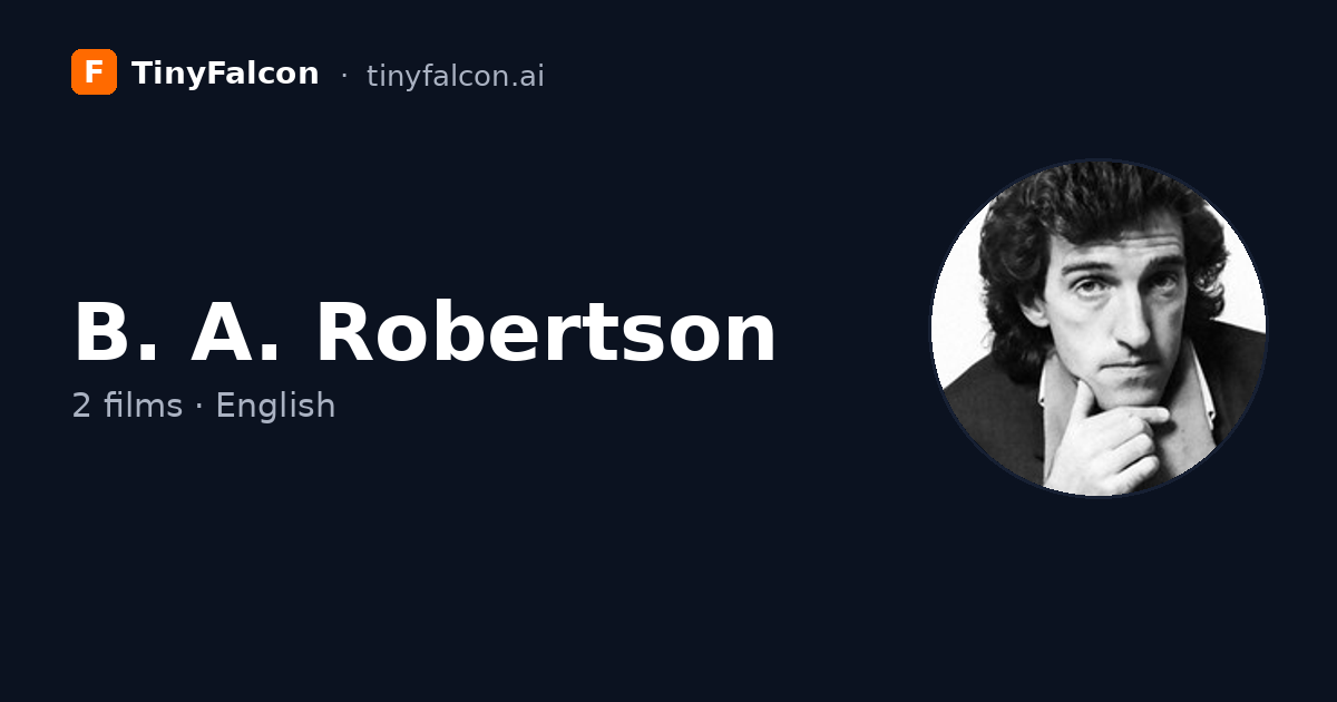B. A. Robertson