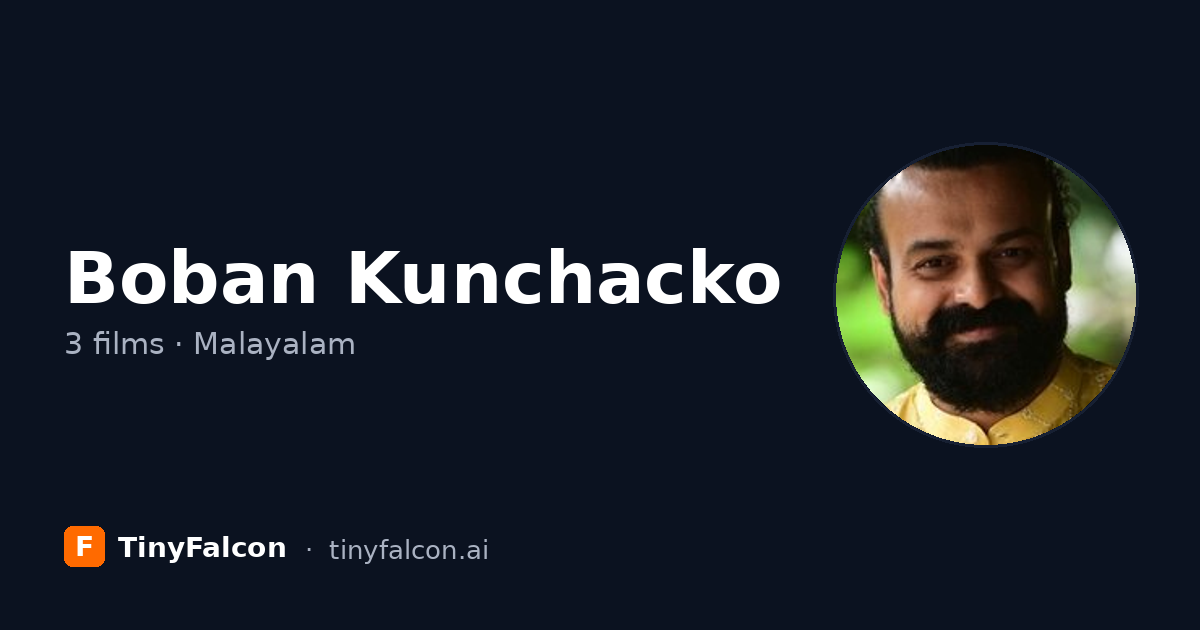Boban Kunchacko