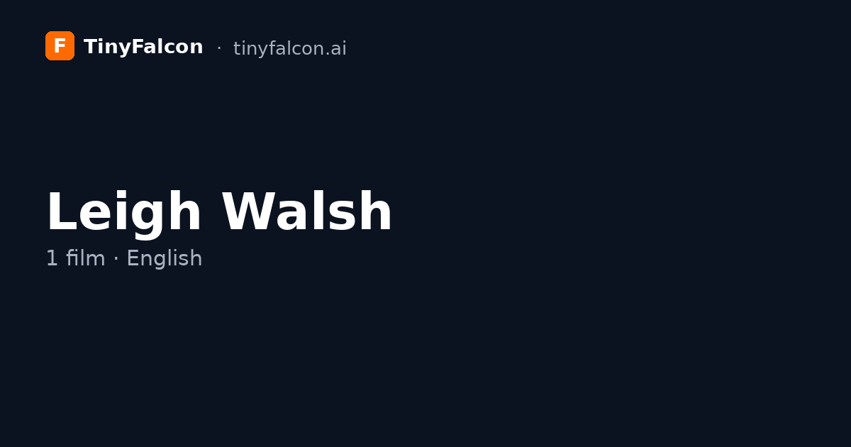 Leigh Walsh