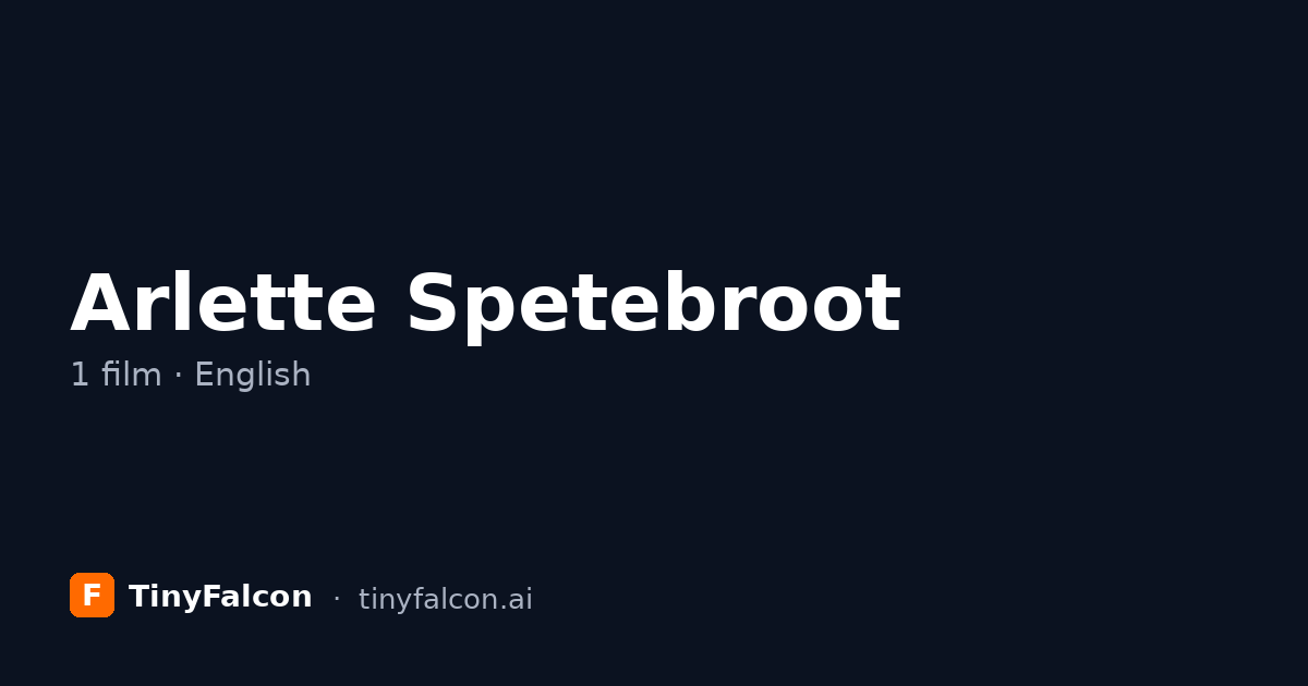 Arlette Spetebroot