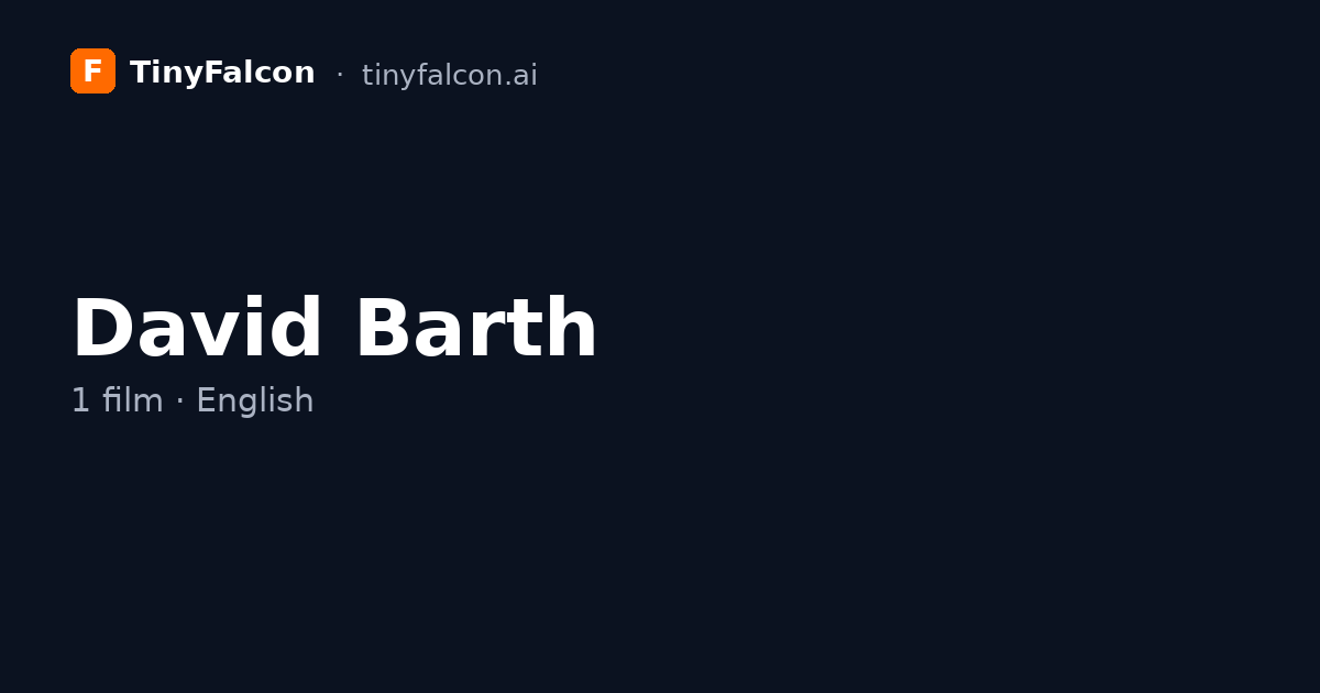 David Barth