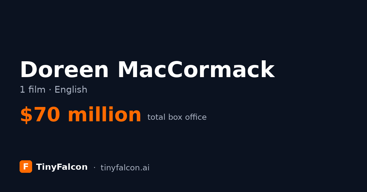 Doreen MacCormack