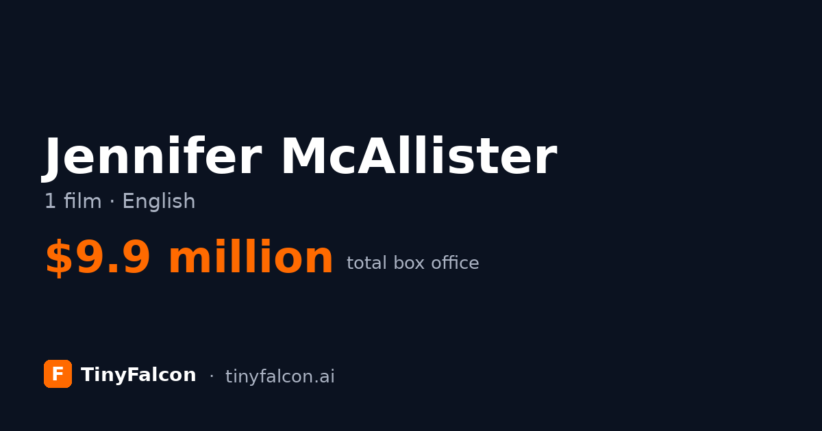 Jennifer McAllister