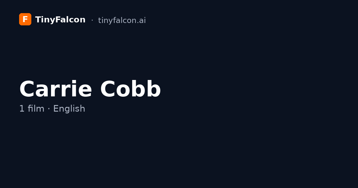 Carrie Cobb
