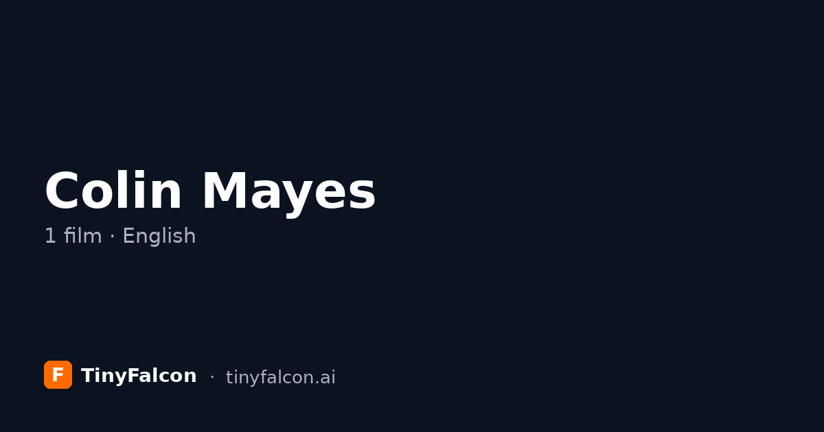 Colin Mayes