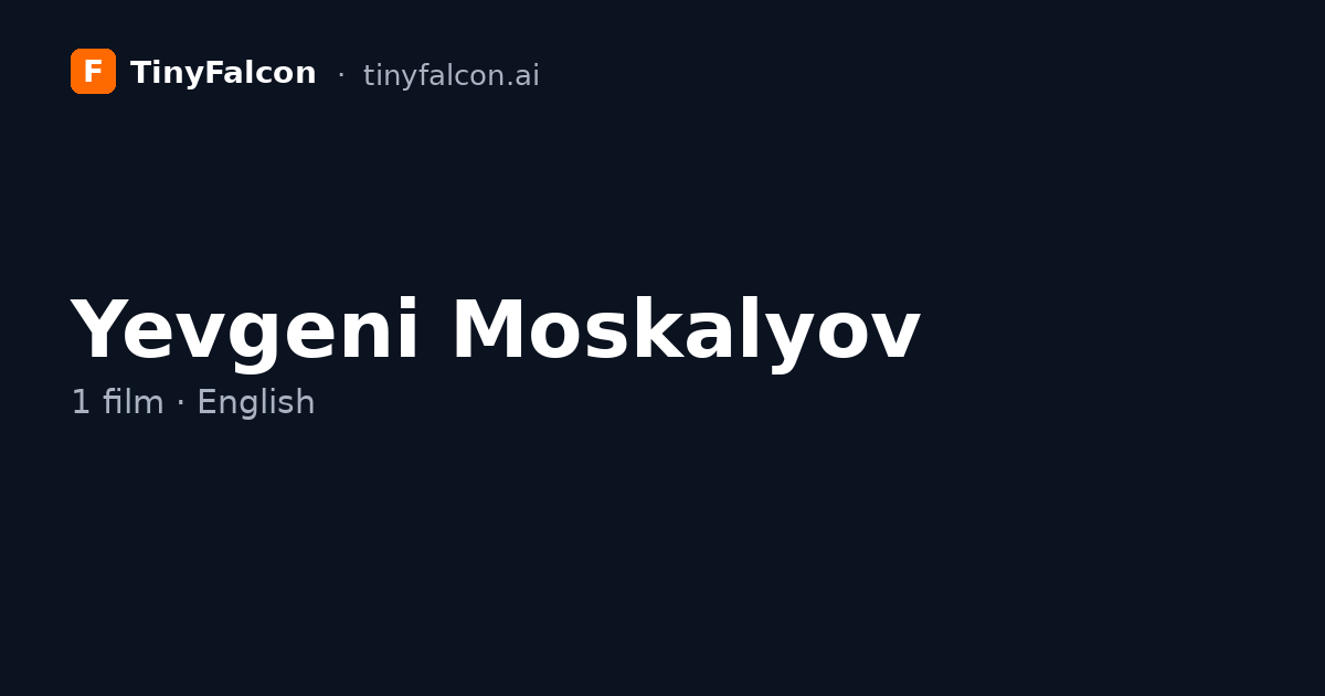 Yevgeni Moskalyov