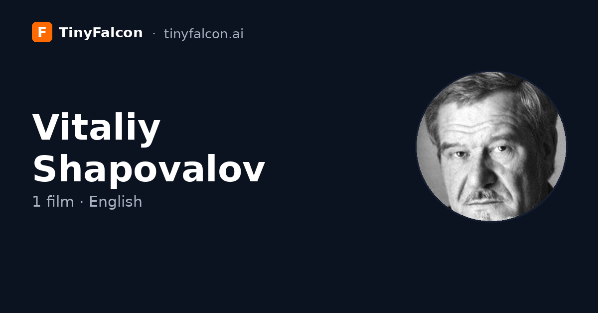 Vitaliy Shapovalov
