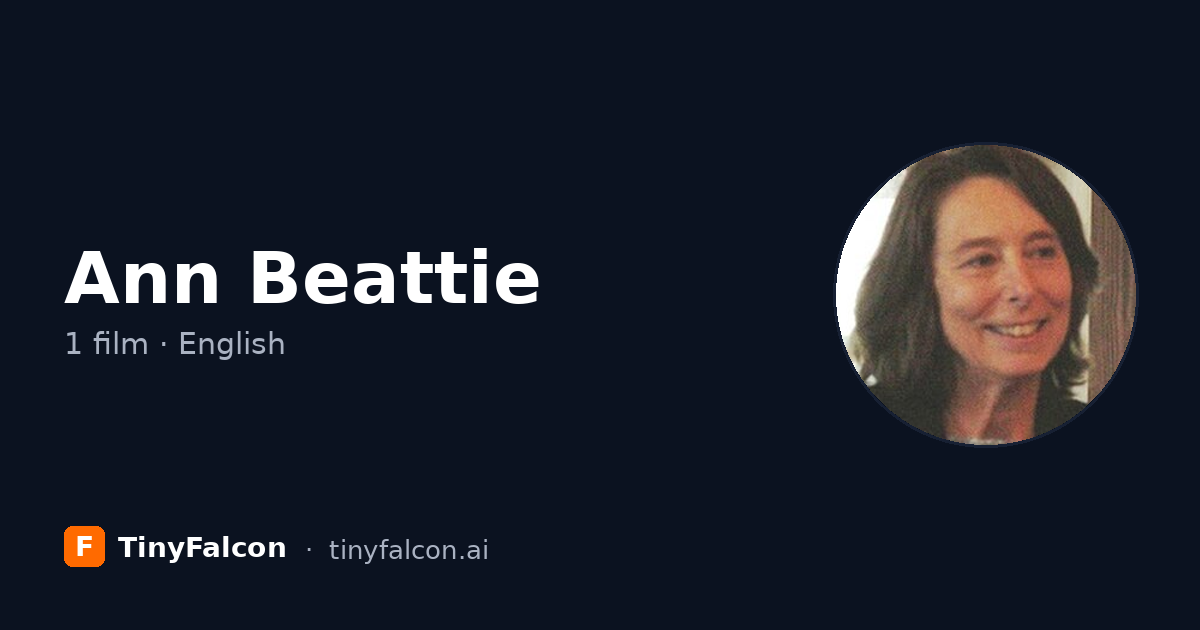 Ann Beattie