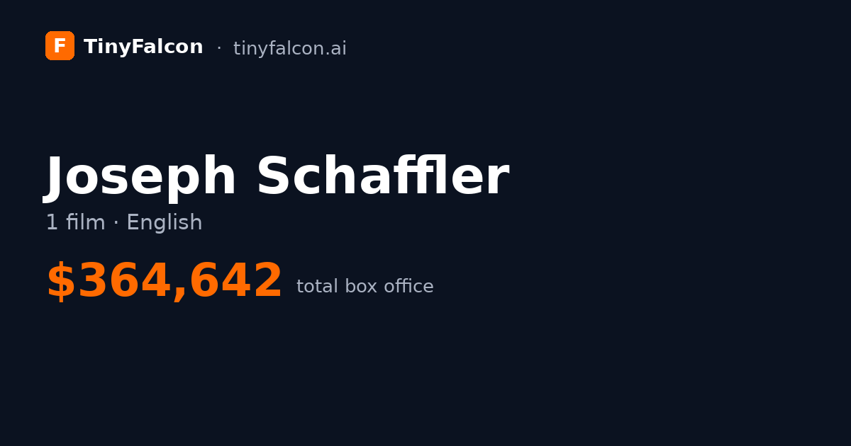 Joseph Schaffler