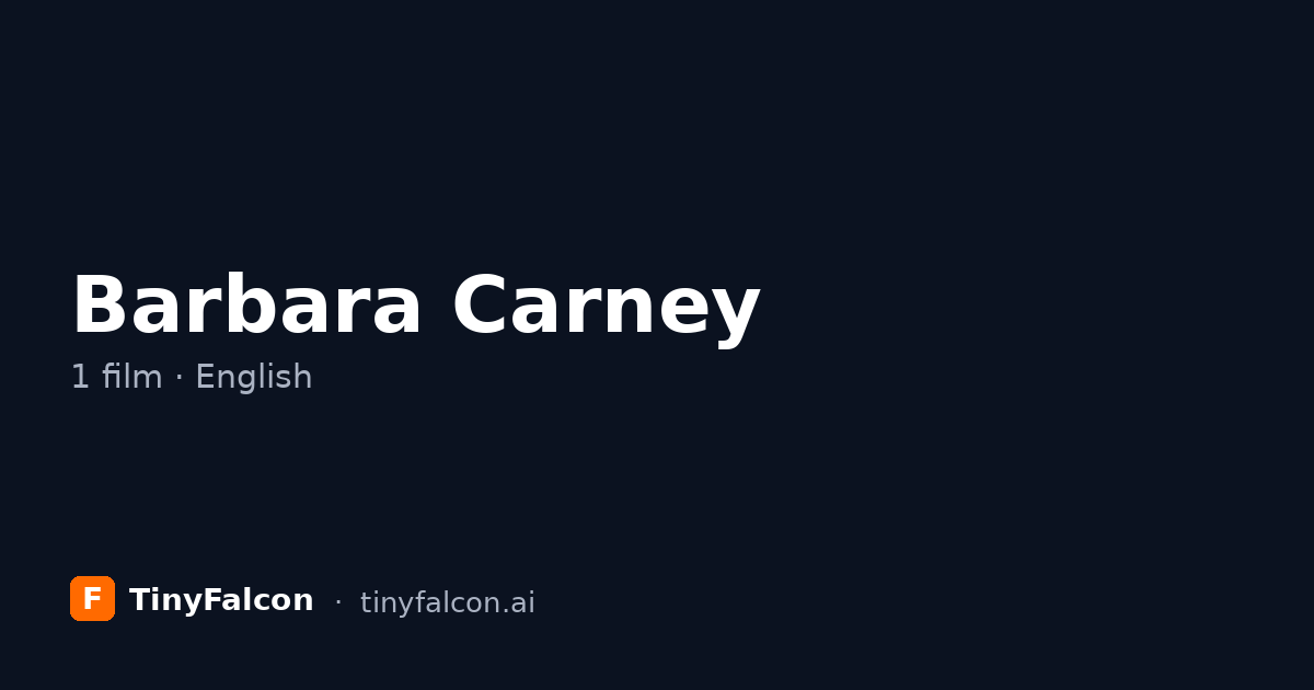 Barbara Carney