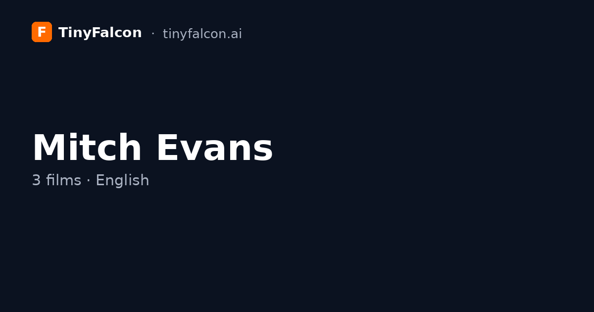 Mitch Evans