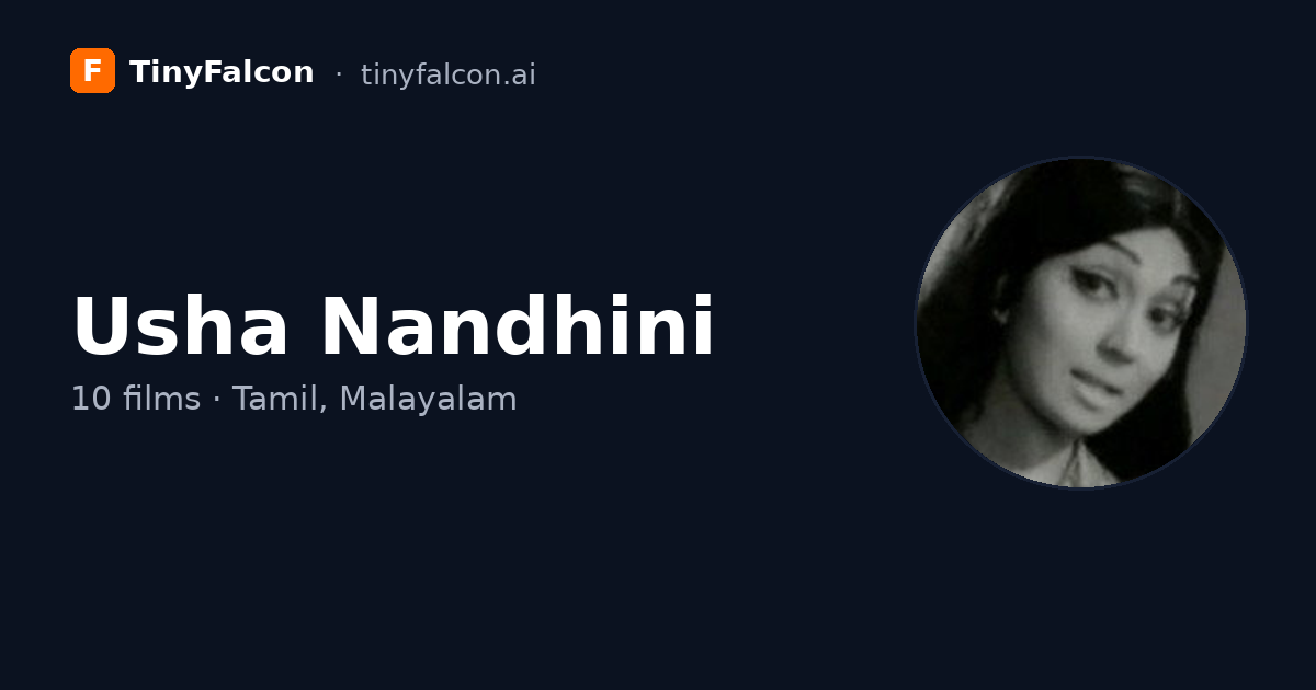 Usha Nandhini