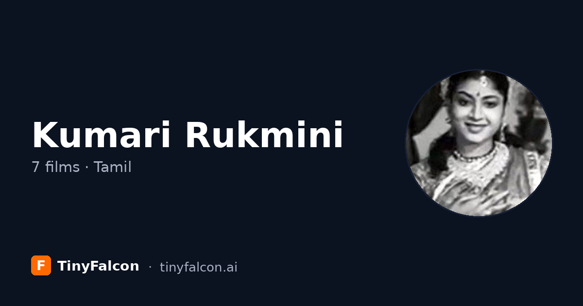 Kumari Rukmini