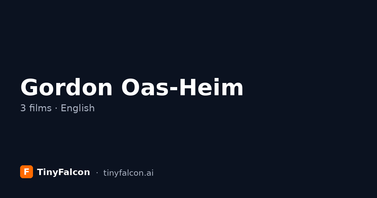 Gordon Oas-Heim