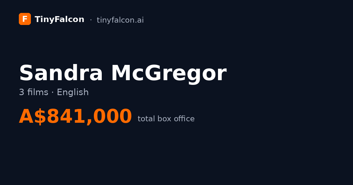 Sandra McGregor