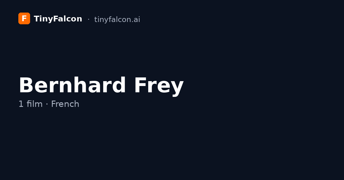 Bernhard Frey
