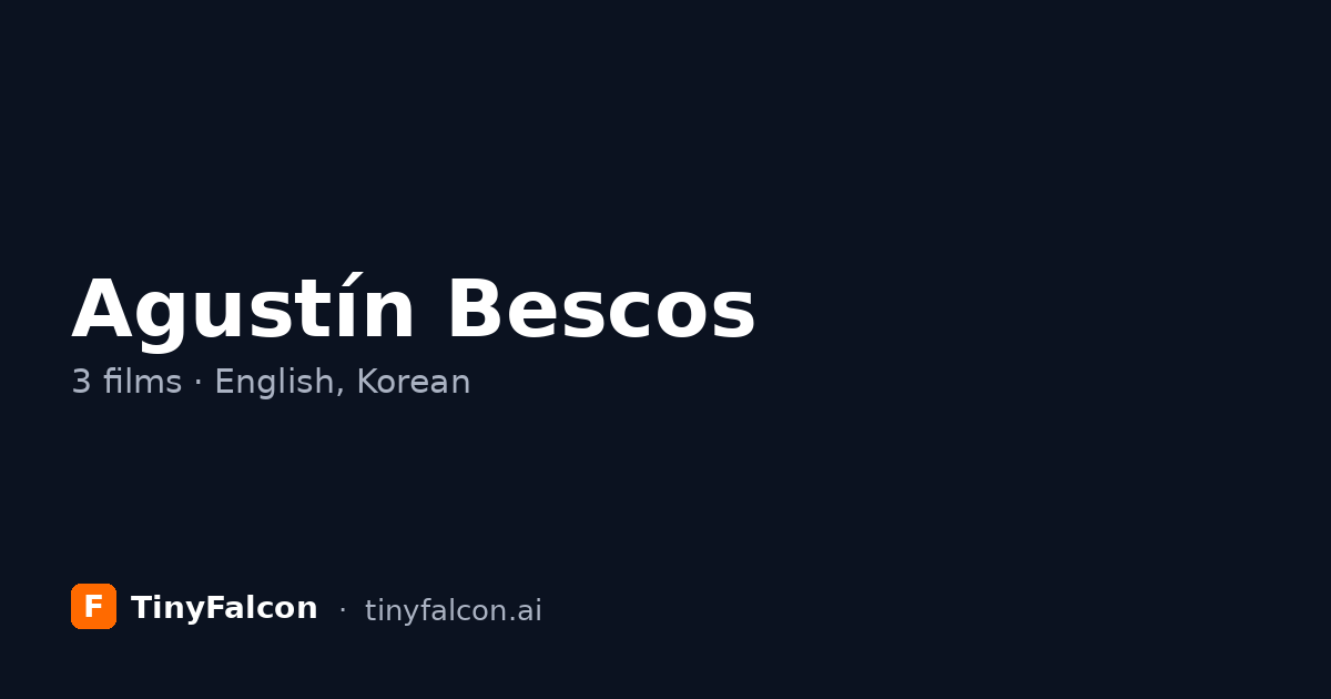 Agustín Bescos