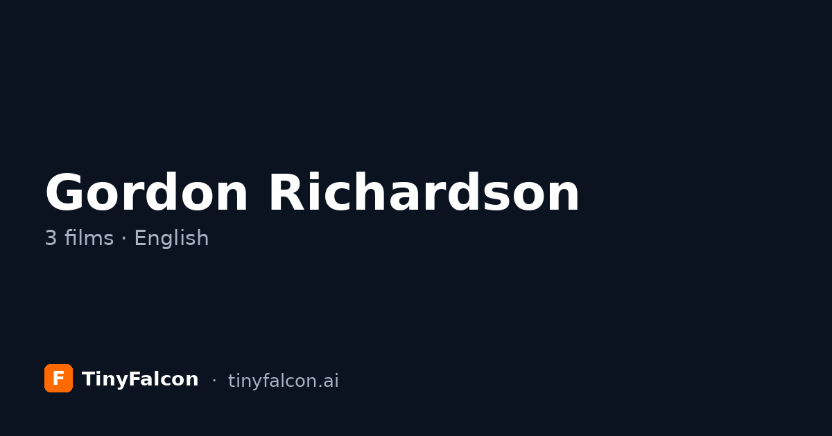 Gordon Richardson