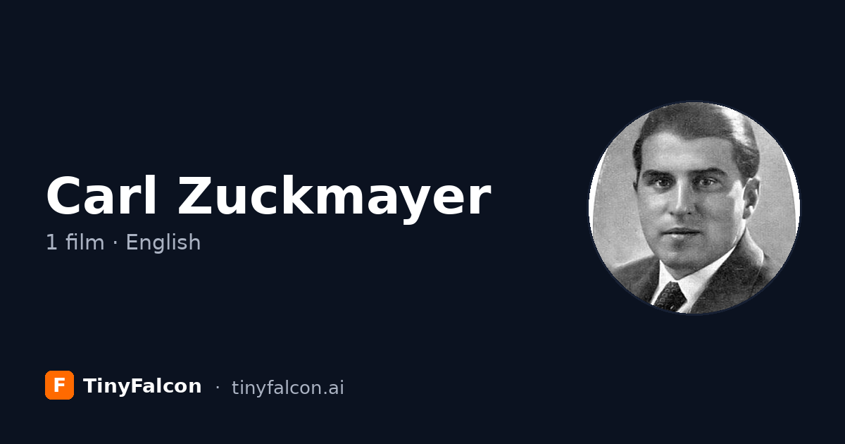 Carl Zuckmayer