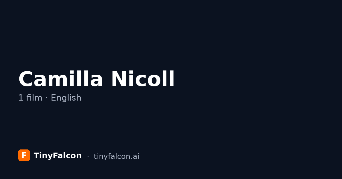Camilla Nicoll