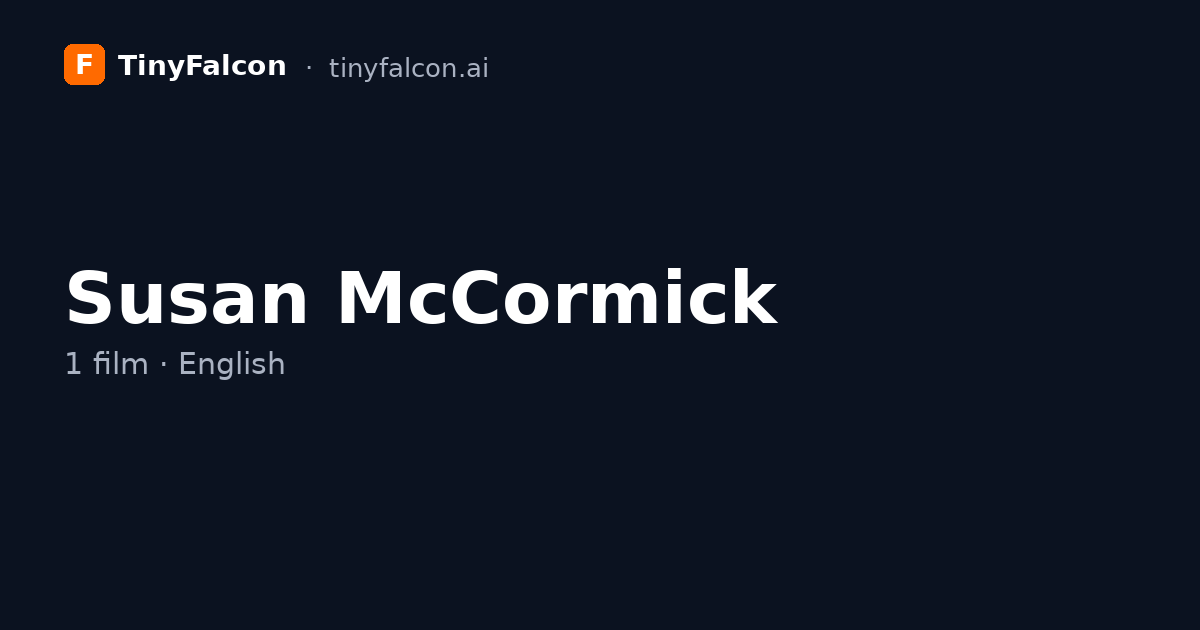 Susan McCormick