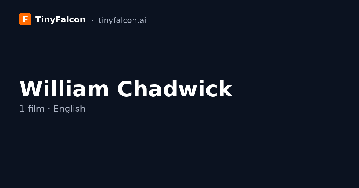 William Chadwick