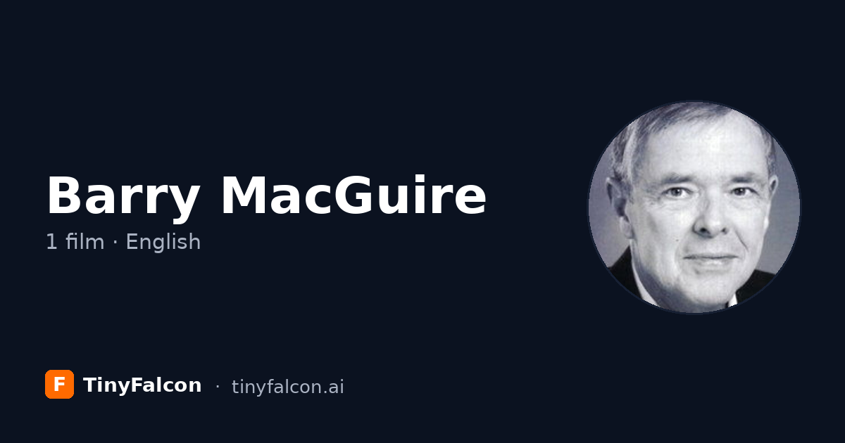 Barry MacGuire