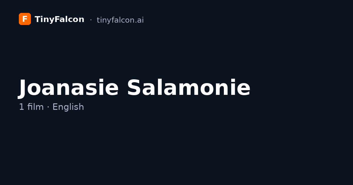 Joanasie Salamonie