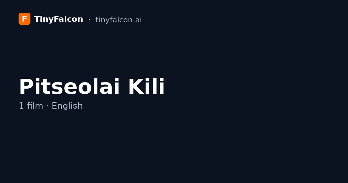 Pitseolai Kili