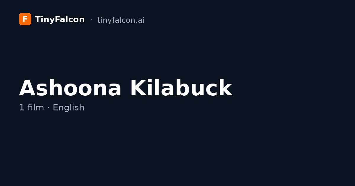 Ashoona Kilabuck