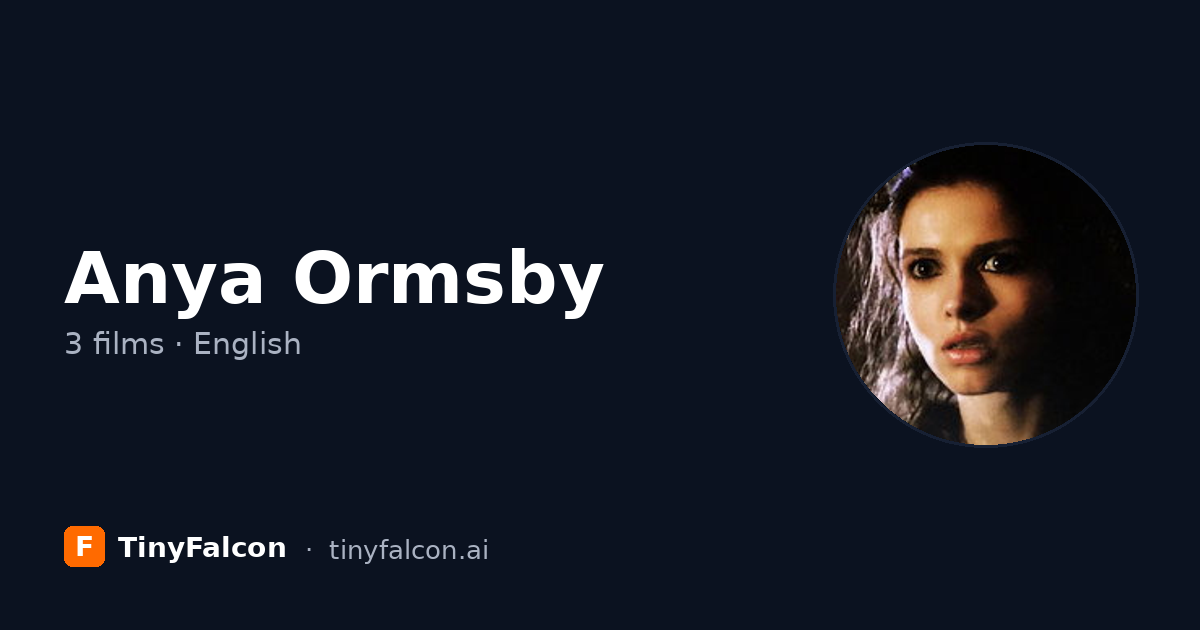 Anya Ormsby