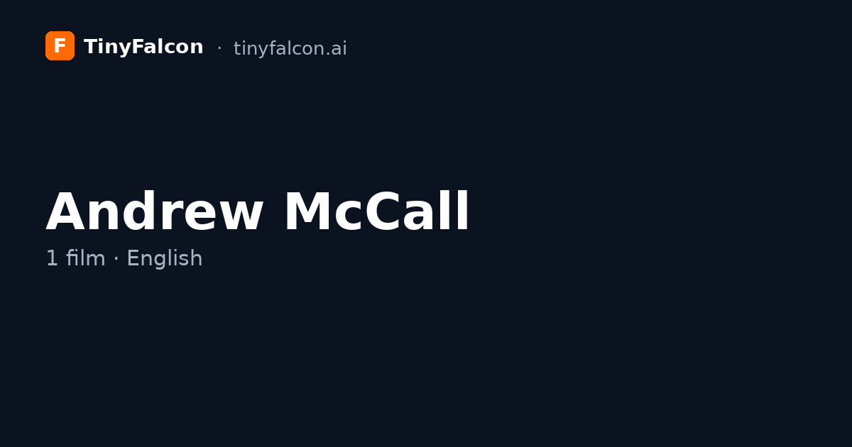 Andrew McCall