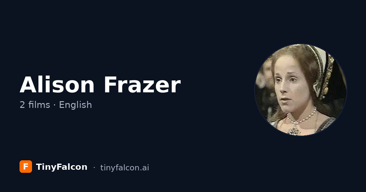 Alison Frazer