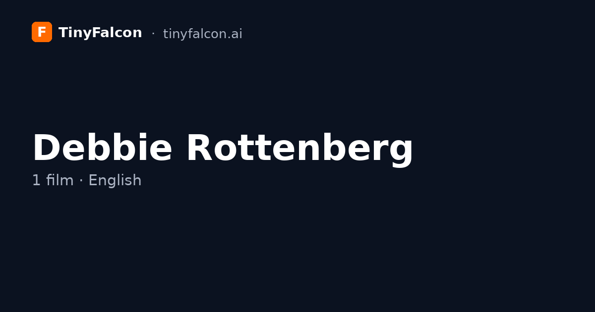 Debbie Rottenberg